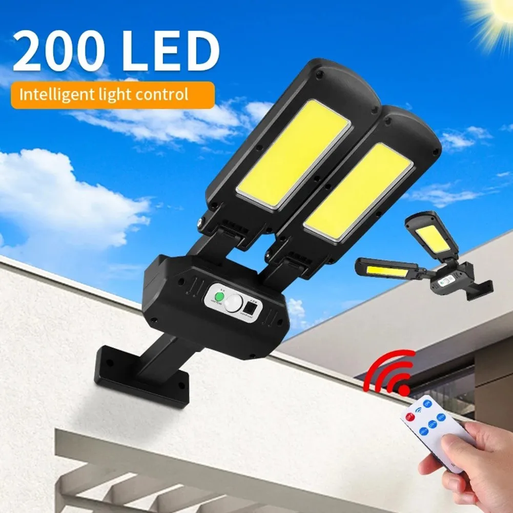Solar Sensor LED Remote Control Street Lamp Courtyard Garden Waterproof Light PC+ABS Durable Camping & Hiking Lighting
Solar Sensor LED Remote Control Street Lamp Courtyard Garden Waterproof Light PC+ABS Durable Camping & Hiking Lighting