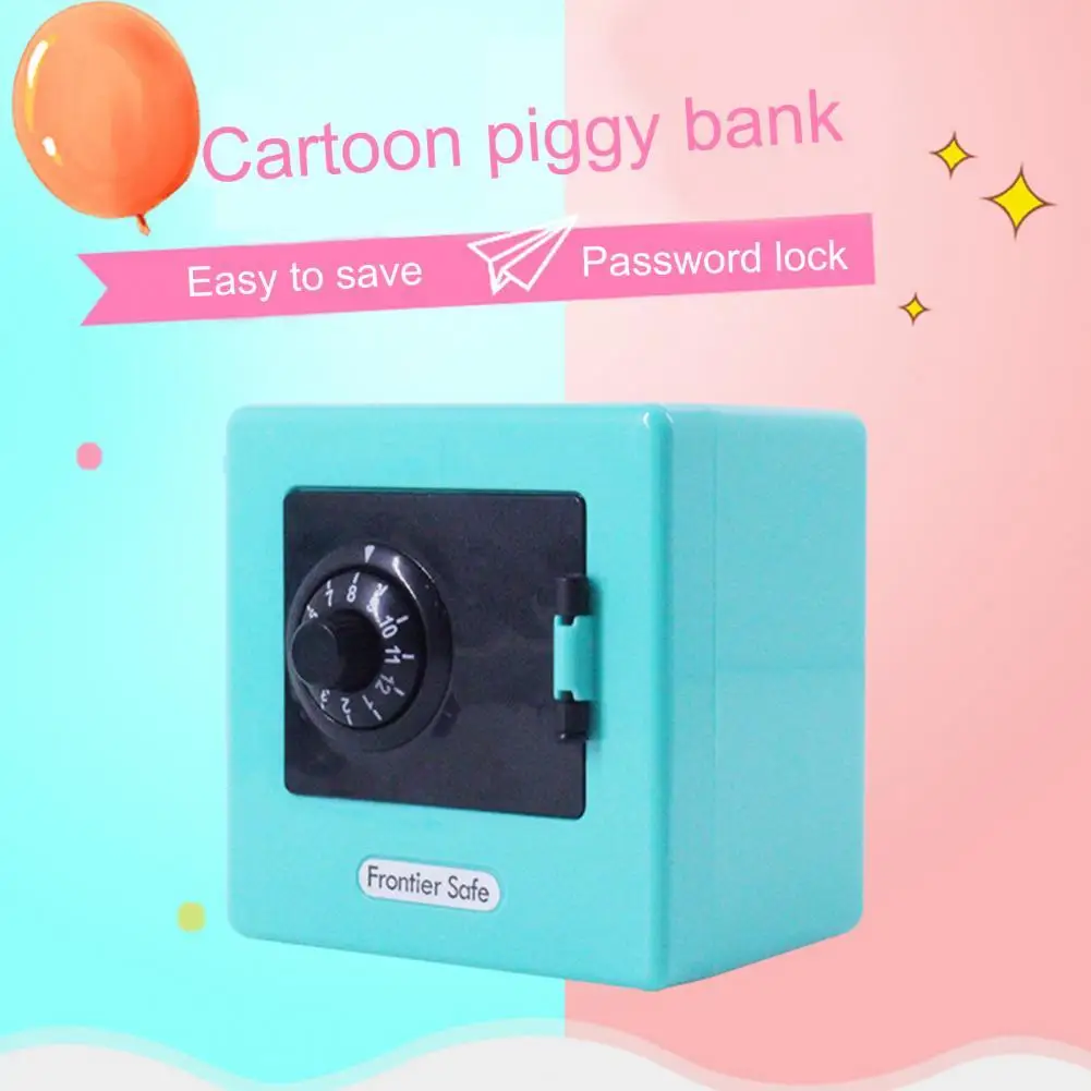 Piggy Bank Toy Colorful Safe-shaped Children Piggy Bank Mini Lightweight Saving Bank Toy
Piggy Bank Toy Colorful Safe-shaped Children Piggy Bank Mini Lightweight Saving Bank Toy