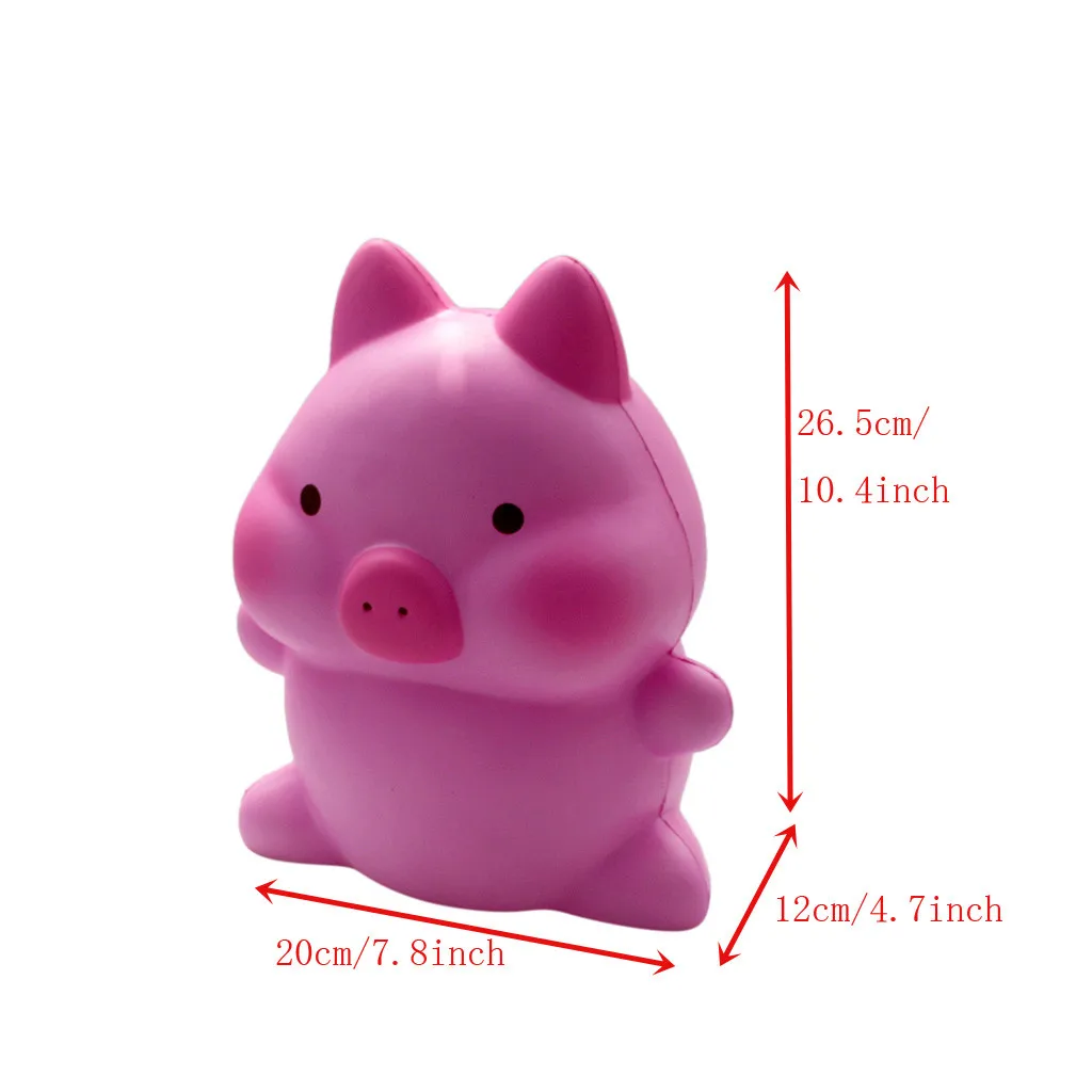 

Kawaii fidget toys Adorable Squishies Kawaii Jumbo Pig Slow Rising Cream Scented Stress Relief Toy squishy simple dimple squishy