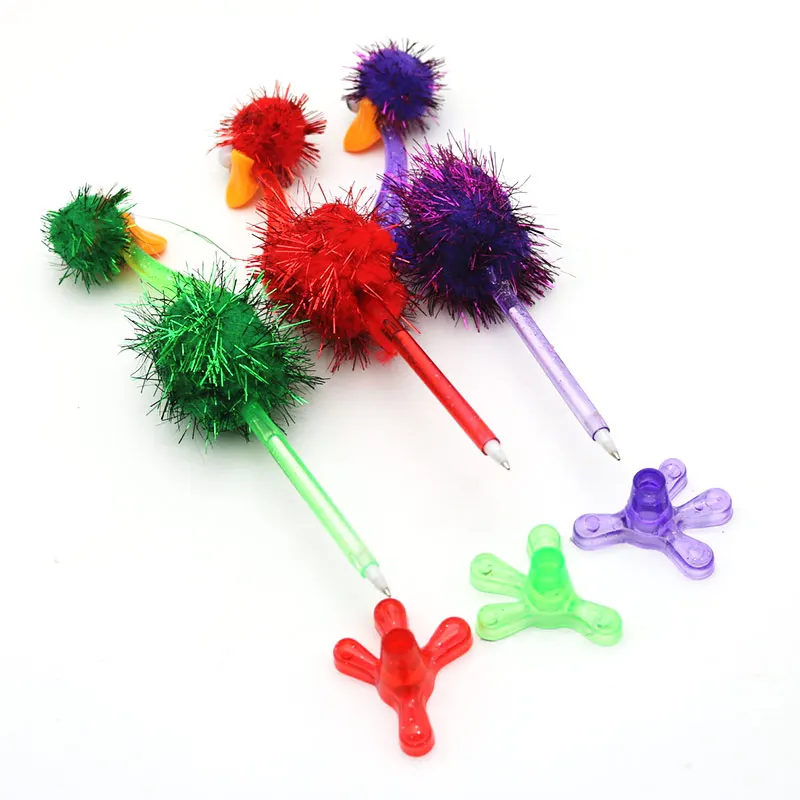 5Pcs Creative Plush Ostrich Ballpoint Pen 0.5mm Blue Ink Signature Ball Pen School Office Desk Stand Kawaii Wrting Stationery
5Pcs Creative Plush Ostrich Ballpoint Pen 0.5mm Blue Ink Signature Ball Pen School Office Desk Stand Kawaii Wrting Stationery