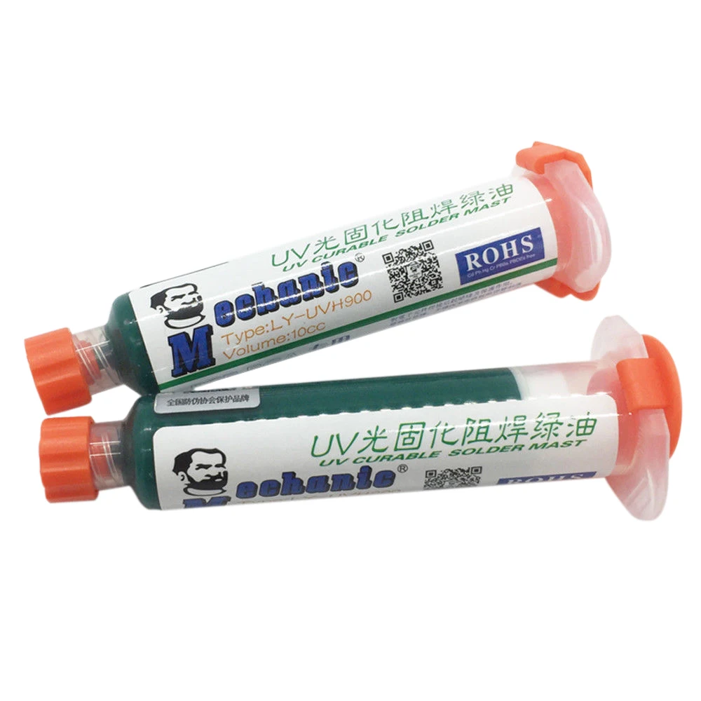 10Ml Green Mechanic Circuit Board Uvpcb Curable Curing Solder Mask Ly-Uvh900 
10Ml Green Mechanic Circuit Board Uvpcb Curable Curing Solder Mask Ly-Uvh900