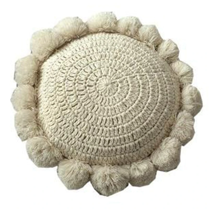 Bohemian Style Round Cushion 50cm Pillow, Handmade Cushion Cushion, Suitable for Bed or Sofa
Bohemian Style Round Cushion 50cm Pillow, Handmade Cushion Cushion, Suitable for Bed or Sofa