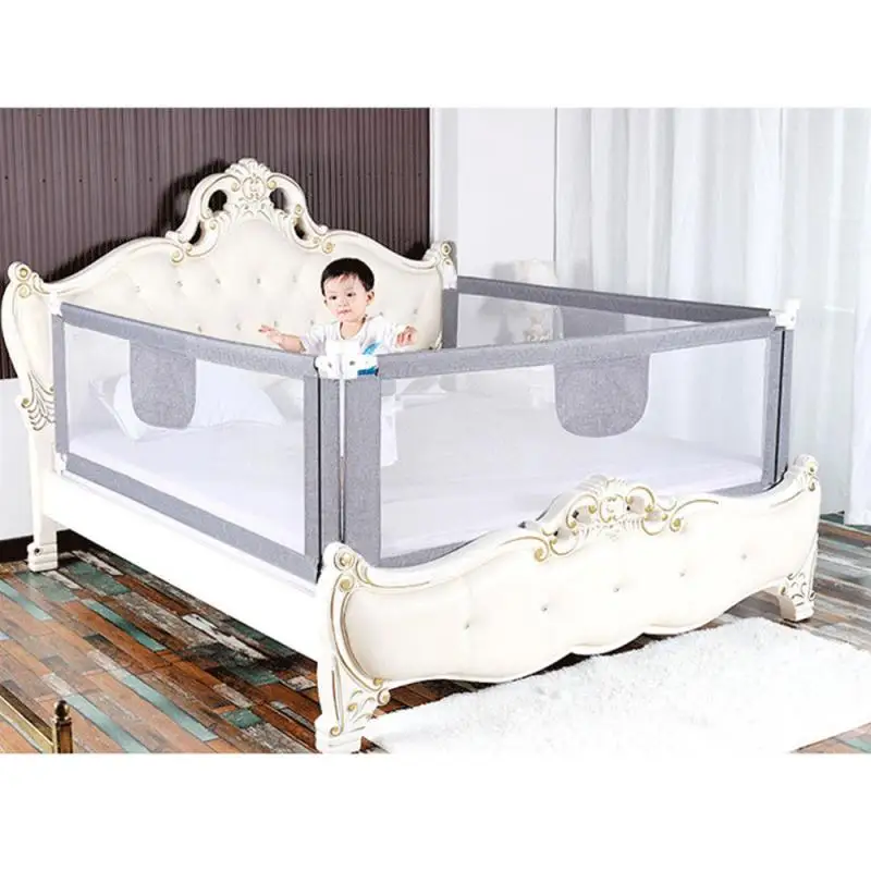 Children's Bed Barrier Fence Safety Guardrail Security Foldable Home Playpen On Bed Fencing Gate Crib Adjustable Kids Rails HWC 
Children's Bed Barrier Fence Safety Guardrail Security Foldable Home Playpen On Bed Fencing Gate Crib Adjustable Kids Rails HWC