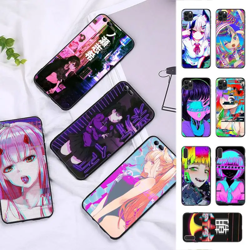 Japan Vaporwave Glitch Anime Girl Phone Case for iphone 13 11 12 pro XS MAX 8 7 6 6S Plus X 5S SE 2020 XR case
Japan Vaporwave Glitch Anime Girl Phone Case for iphone 13 11 12 pro XS MAX 8 7 6 6S Plus X 5S SE 2020 XR case