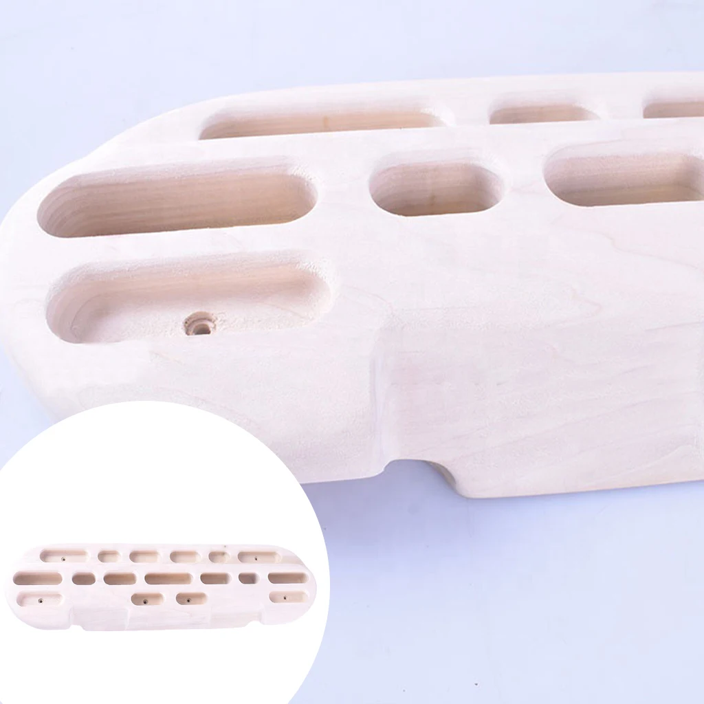 Climbing Hangboard with Holds Jugs Slopers Pull Up Board Fingerboard Wrist Pinch Arms Strength Trainer for Beginner for Home
Climbing Hangboard with Holds Jugs Slopers Pull Up Board Fingerboard Wrist Pinch Arms Strength Trainer for Beginner for Home