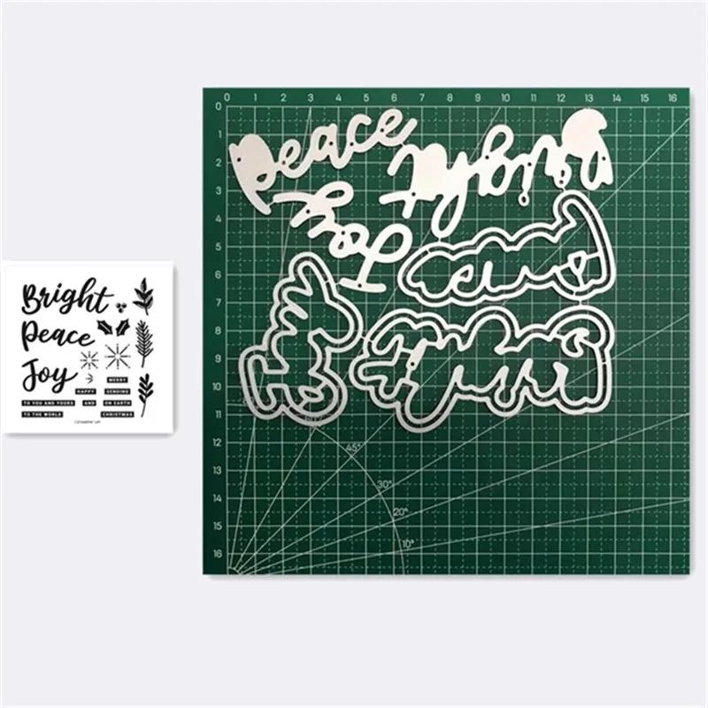 Words Metal Cutting Dies and Stamps Stencils For DIY Scrapbooking Photo Album Decor Die Cut Embossing Paper Card Crafts
Words Metal Cutting Dies and Stamps Stencils For DIY Scrapbooking Photo Album Decor Die Cut Embossing Paper Card Crafts