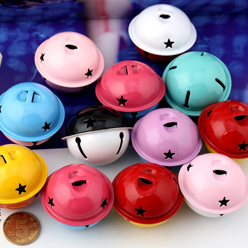 Mibrow 4CM Double Paint Color Matching Big Bells For Keychains Bag Accessories Fit Christmas Decoration Crafts Bells Jewelry
Mibrow 4CM Double Paint Color Matching Big Bells For Keychains Bag Accessories Fit Christmas Decoration Crafts Bells Jewelry