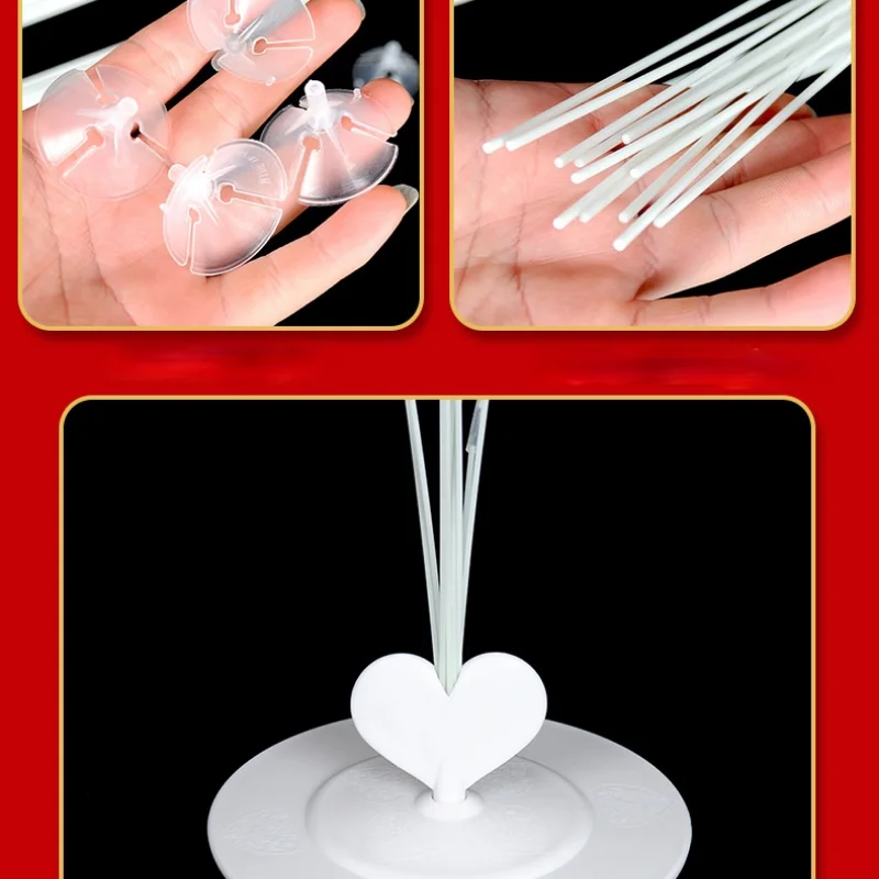 11 Tubes Floating Balloon Table Floating Display Stand 
11 Tubes Floating Balloon Table Floating Display Stand