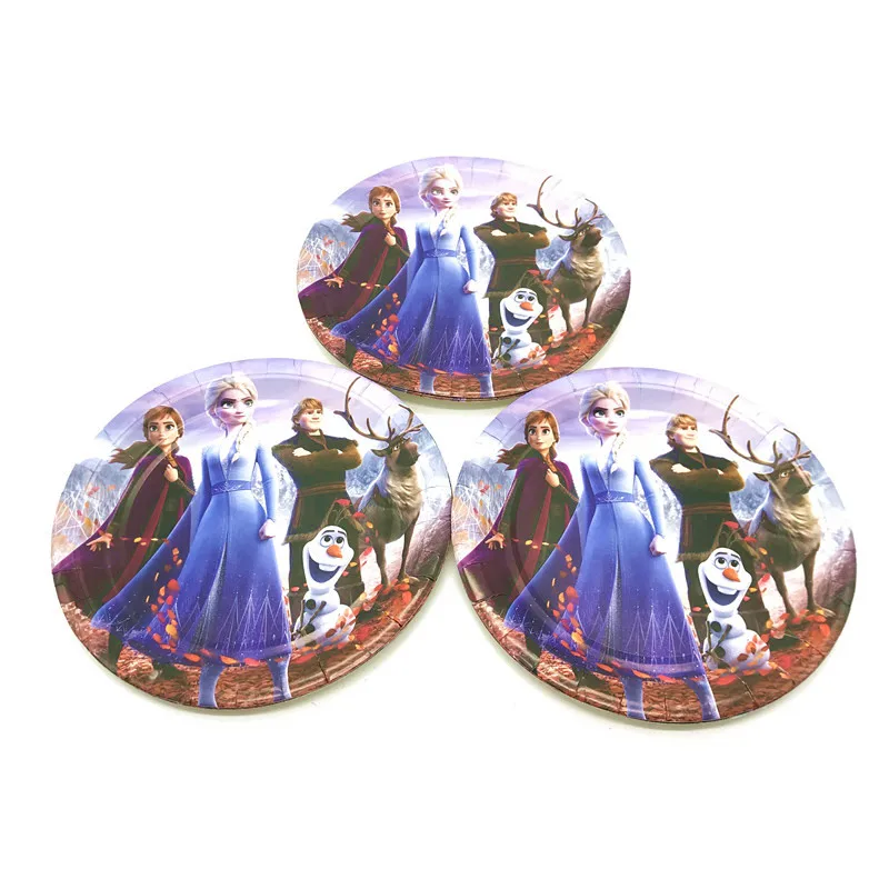 100pcs Frozen 2 Theme Disposable Cup Plate Straw Banner Napkin Tableware Set For Kids Happy Birthday Party Decoration Supplies
100pcs Frozen 2 Theme Disposable Cup Plate Straw Banner Napkin Tableware Set For Kids Happy Birthday Party Decoration Supplies