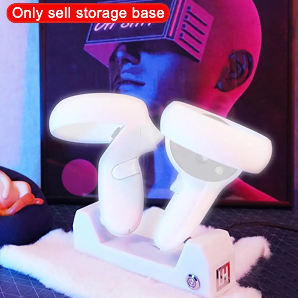 For Oculus Quest2 Handle Dual Controller Storage Stand VR Station Magnetic Holder Charging Handle Base Accessories Base
For Oculus Quest2 Handle Dual Controller Storage Stand VR Station Magnetic Holder Charging Handle Base Accessories Base