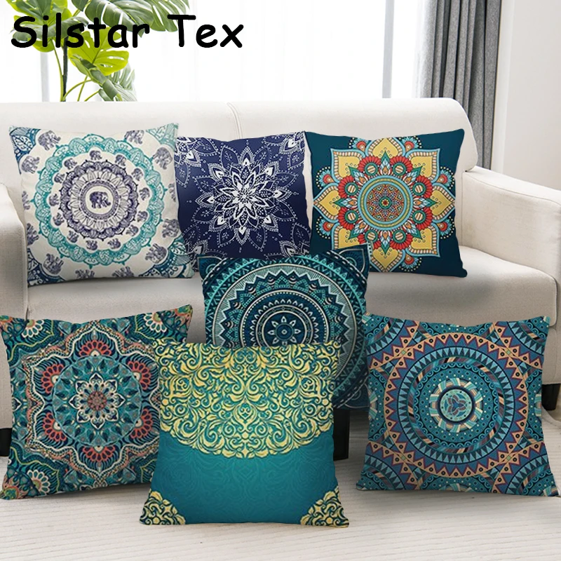 Silstar Tex Mandala Series Decoration Pillow Cushion Cover National Color Pillowcases For Home Car Seat
Silstar Tex Mandala Series Decoration Pillow Cushion Cover National Color Pillowcases For Home Car Seat