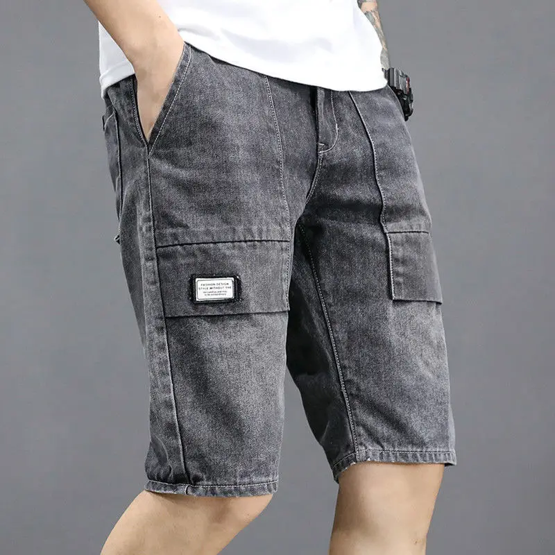 Casual Cargo Pants 2022 Men Baggy Patchwork Shorts Black Jeans Джинсы Штаны Мужские Jean Denim Trousers 청바지 Genuine Factory Hot
Casual Cargo Pants 2022 Men Baggy Patchwork Shorts Black Jeans Джинсы Штаны Мужские Jean Denim Trousers 청바지 Genuine Factory Hot