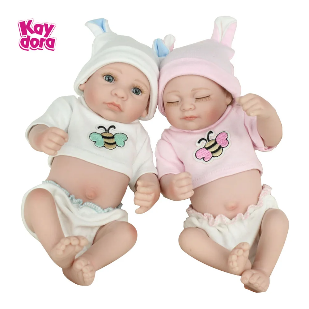 KAYDORA 25cm Alive Mini Full Vinyl Bebe Reborn Baby Dolls Realistic Toddler Kids Bath Play Toys Babies Birthday Surprise Gifts
KAYDORA 25cm Alive Mini Full Vinyl Bebe Reborn Baby Dolls Realistic Toddler Kids Bath Play Toys Babies Birthday Surprise Gifts