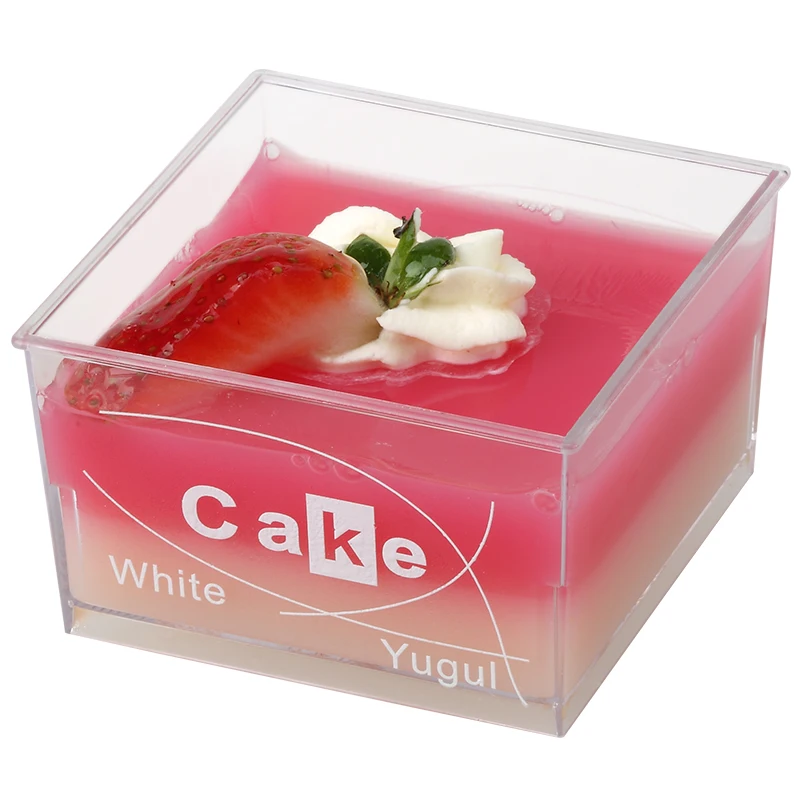 25pcs Creative transparent suqare disposable pudding cups party wedding birthday favor cake decor plastic cups with lid
25pcs Creative transparent suqare disposable pudding cups party wedding birthday favor cake decor plastic cups with lid