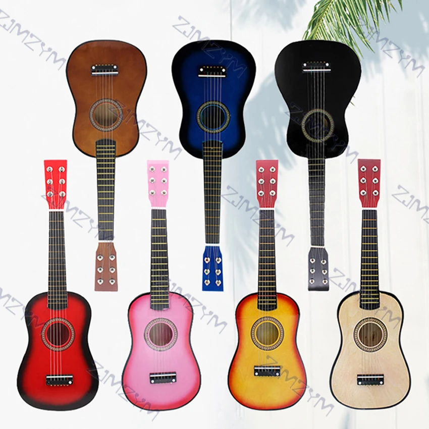 23 Inch Mini Acoustic Guitar PracticeBasswood Guitar With Pick And StringsKids/Beginners Musical Instruments Multiple Colors
23 Inch Mini Acoustic Guitar PracticeBasswood Guitar With Pick And StringsKids/Beginners Musical Instruments Multiple Colors