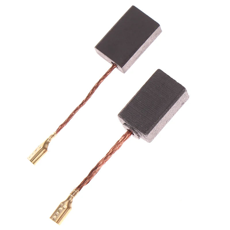 New 2pcs 5x10x15mm/6.3x12x22mm Mini Drill Electric Grinder Replacement Parts Carbon Brushes
New 2pcs 5x10x15mm/6.3x12x22mm Mini Drill Electric Grinder Replacement Parts Carbon Brushes