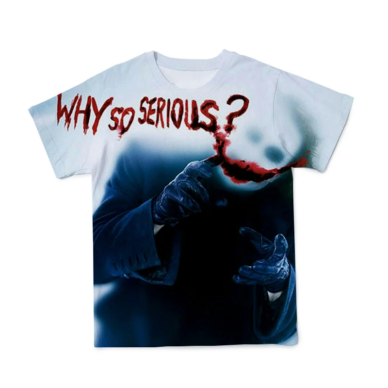 Summer New Men's 3D T-shirt Costume Clown Funny Expression Pattern Fashion O-neck Short Sleeve Large Size 100-6XL (Customizable)
Summer New Men's 3D T-shirt Costume Clown Funny Expression Pattern Fashion O-neck Short Sleeve Large Size 100-6XL (Customizable)
