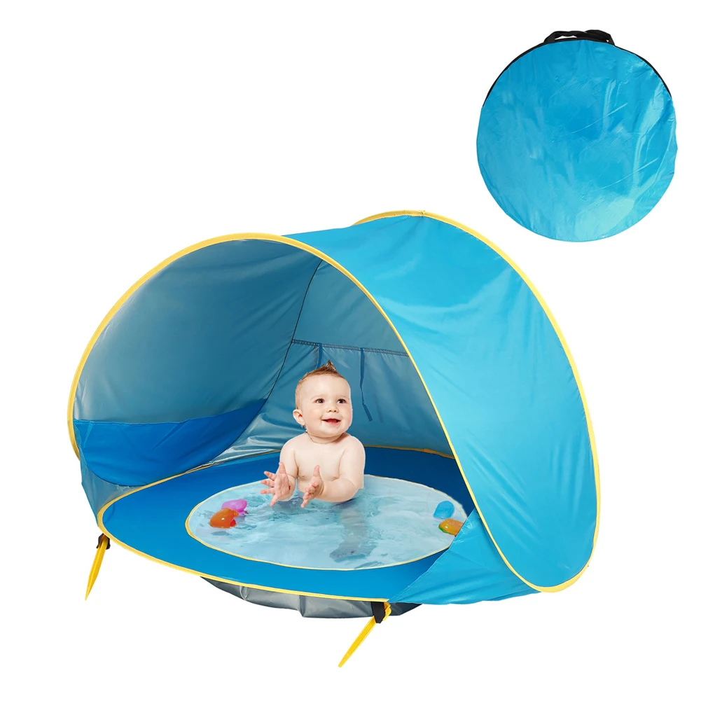 2021 New Baby Beach Tent With Water Pool Upgrade Easy Fold Up Pop Up Baby Tent Portable Outdoor Camping Sunshade Beach Tent
2021 New Baby Beach Tent With Water Pool Upgrade Easy Fold Up Pop Up Baby Tent Portable Outdoor Camping Sunshade Beach Tent