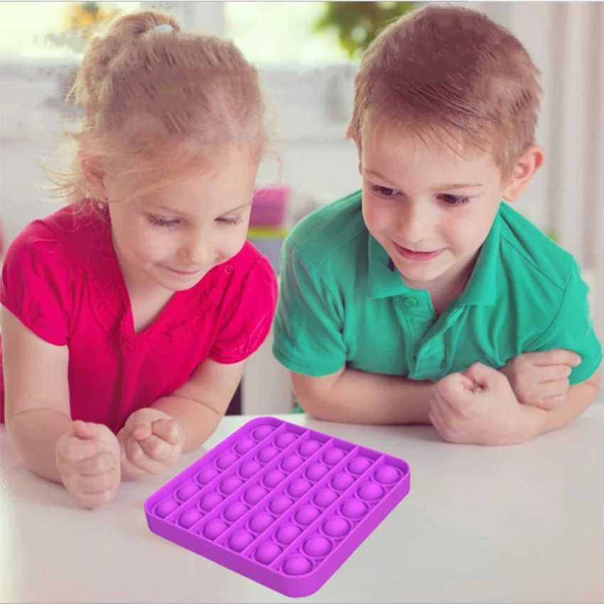 Colorful Fidgets Push Pops Bubble Sensory Squishy Stress Reliever Autism Needs Anti-stress Pop-It Rainbow Adult Children Toys
Colorful Fidgets Push Pops Bubble Sensory Squishy Stress Reliever Autism Needs Anti-stress Pop-It Rainbow Adult Children Toys