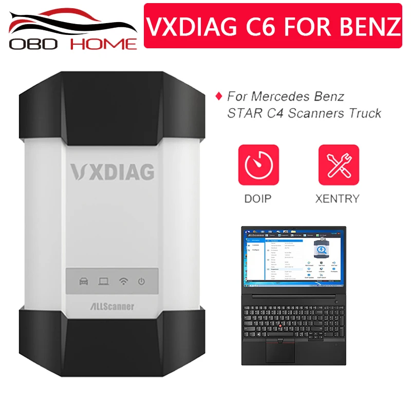 VXDIAG C6 For Benz With Laptop OBD2 Diagnostic Tool Traction Systems Multi-Language Tyre Pressure Control Than C4 C5 Best
VXDIAG C6 For Benz With Laptop OBD2 Diagnostic Tool Traction Systems Multi-Language Tyre Pressure Control Than C4 C5 Best