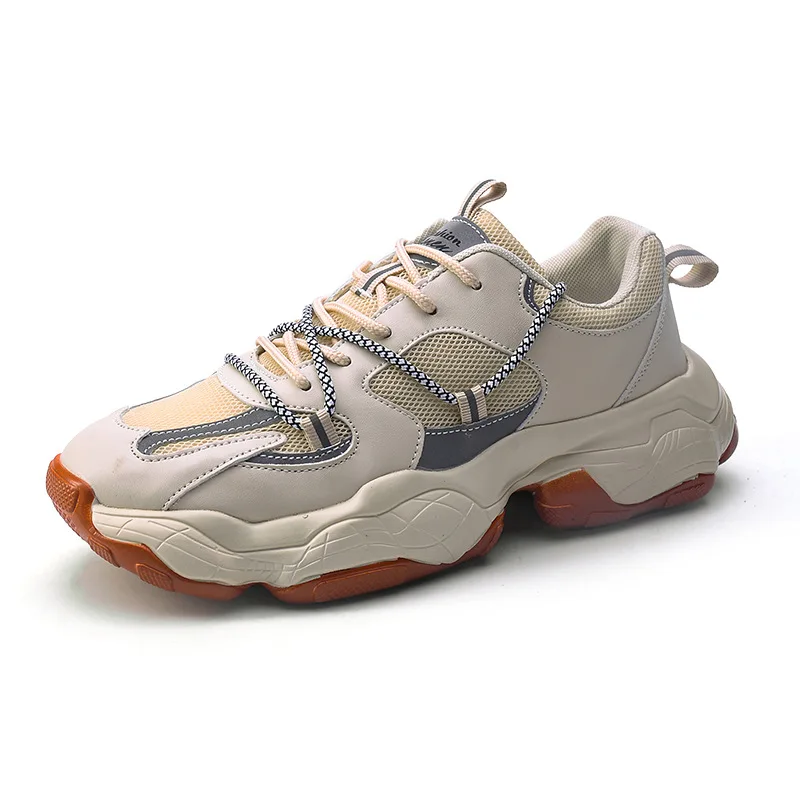 2021 New Trendy Daddy Shoes Men's Casual Thick Bottom Breathable Low-Top Platform Sneakers Running Shoes
2021 New Trendy Daddy Shoes Men's Casual Thick Bottom Breathable Low-Top Platform Sneakers Running Shoes