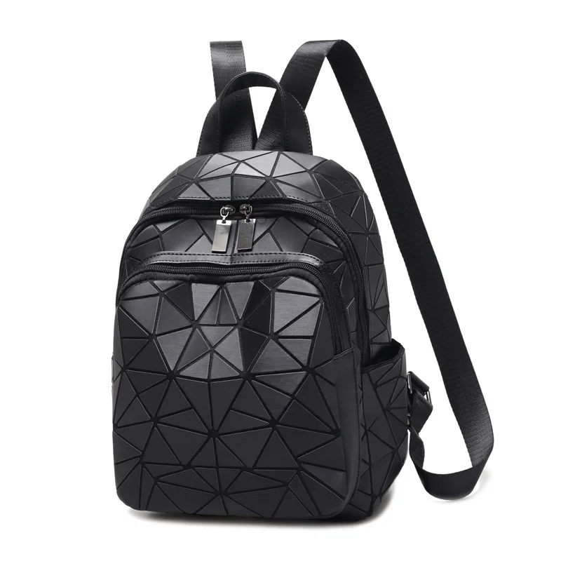 Fashion Women Laser Luminous Backpack Mini Geometric Shoulder Bag Folding School Bags For Teenage Girl Hologram Backpack
Fashion Women Laser Luminous Backpack Mini Geometric Shoulder Bag Folding School Bags For Teenage Girl Hologram Backpack
