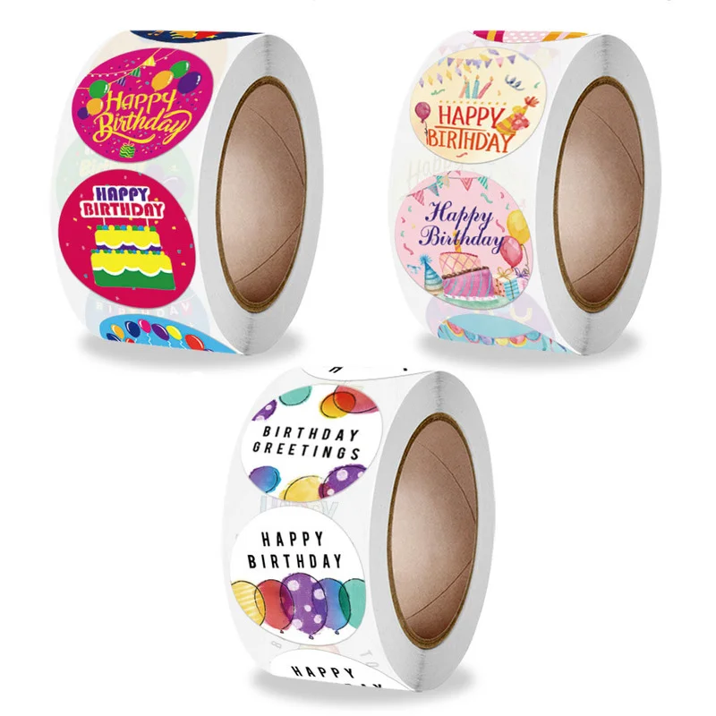 500PCS2.5CM birthday sticker, balloon, cake pattern decoration sticker, self-adhesive goods gift gift decoration sealing sticker
500PCS2.5CM birthday sticker, balloon, cake pattern decoration sticker, self-adhesive goods gift gift decoration sealing sticker