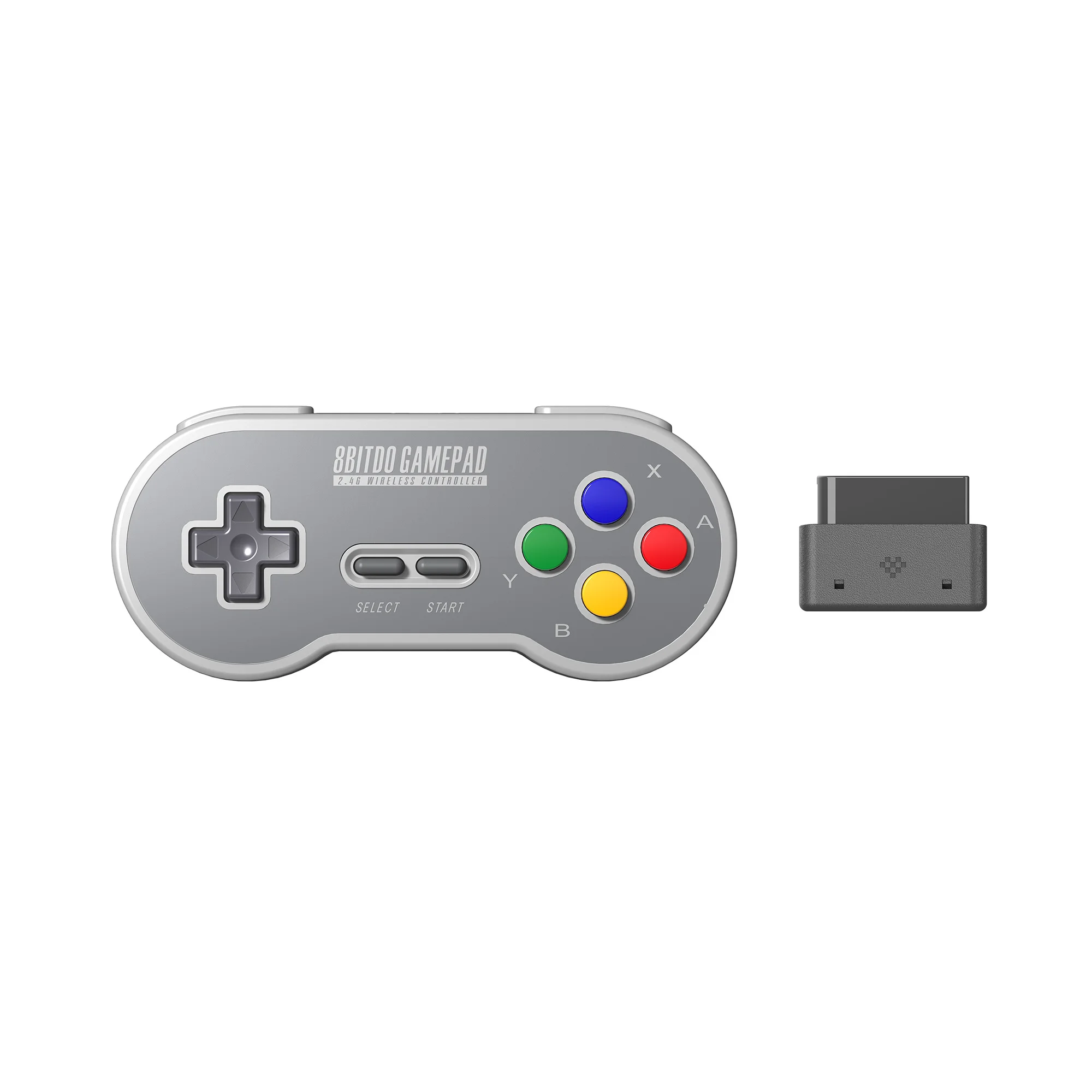 Беспроводной геймпад 8bitdo SN30 2,4G для оригинального SNES/S FC (серия SN)-Super NES
Беспроводной геймпад 8bitdo SN30 2,4G для оригинального SNES/S FC (серия SN)-Super NES