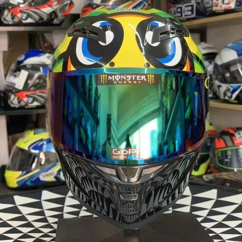 Motorcycle Helmet Full Helmet Fashion Four Seasons Racing Personalized Motorcycle Lightning Turtle Helmet Motorcycle
Motorcycle Helmet Full Helmet Fashion Four Seasons Racing Personalized Motorcycle Lightning Turtle Helmet Motorcycle