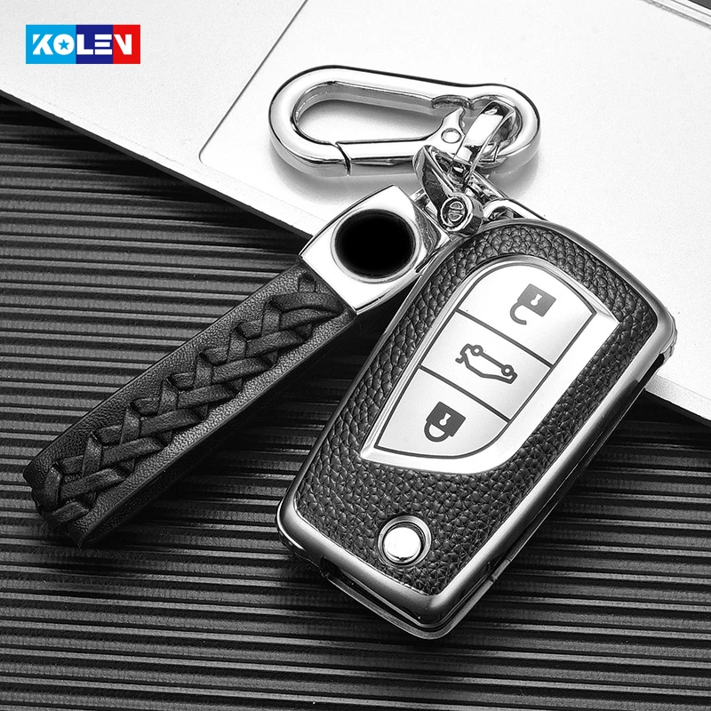 Leather+TPU All-Inclusive Car Remote Key Full Cover Case For Toyota AURis Corolla Reiz Avensis Verso Yaris Aygo Rav4 Scion TC IM
Leather+TPU All-Inclusive Car Remote Key Full Cover Case For Toyota AURis Corolla Reiz Avensis Verso Yaris Aygo Rav4 Scion TC IM