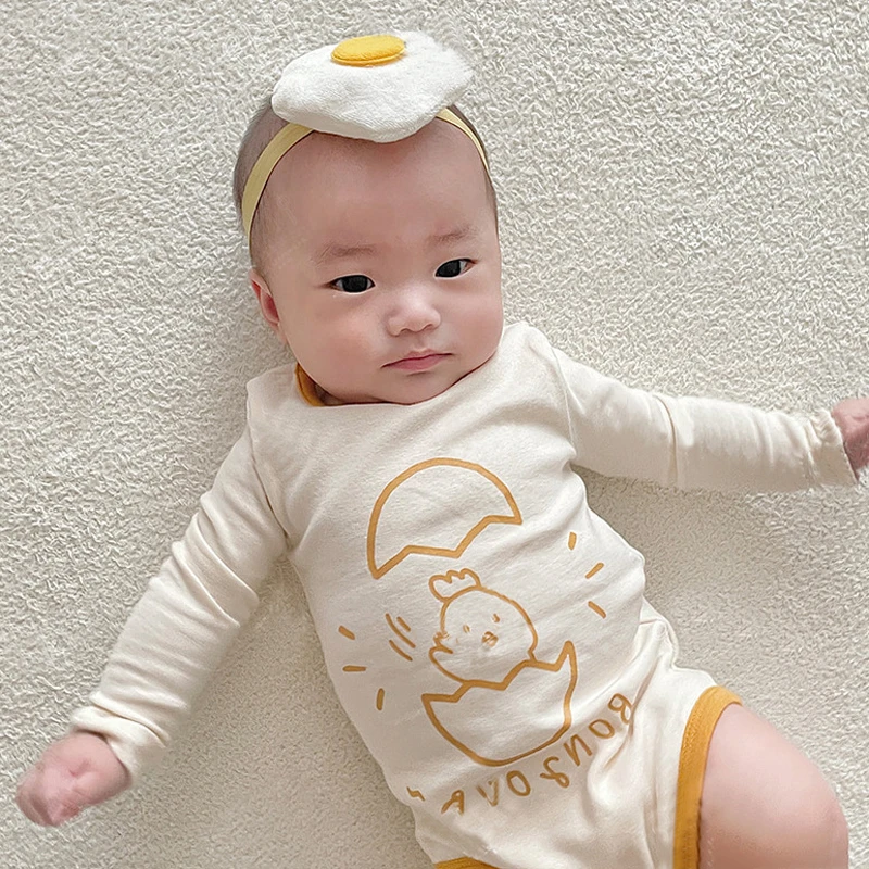 LZH Baby Clothing Spring New Cute Newborn Clothes Infant Baby Girls Boys Long-Sleeve Broken Shell Egg Triangle Romper 3-24 Month
LZH Baby Clothing Spring New Cute Newborn Clothes Infant Baby Girls Boys Long-Sleeve Broken Shell Egg Triangle Romper 3-24 Month