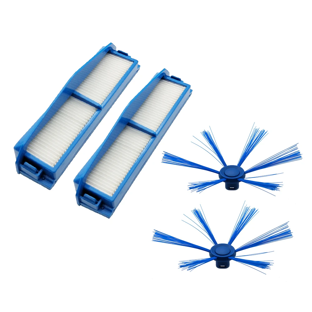 2pcs HEPA Filter + 2pcs Side Brush Kit For Philips FC8794 FC8796 FC8007 FC8792 Vacuum Cleaner Replacement Spare Parts
2pcs HEPA Filter + 2pcs Side Brush Kit For Philips FC8794 FC8796 FC8007 FC8792 Vacuum Cleaner Replacement Spare Parts