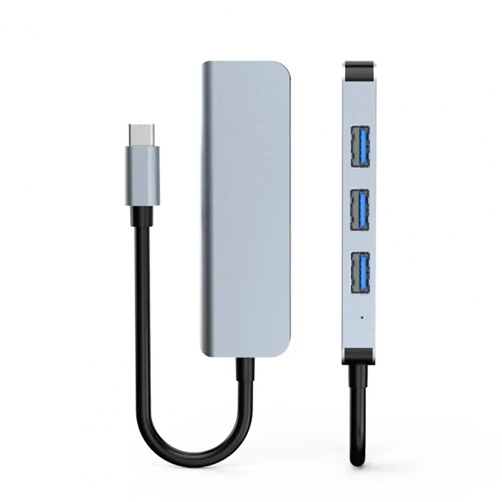 Adapter 4 USB Ports Long-lasting Lightweight 5Gbps Transmission DC 5V 0.9A Compact Type-C Adapter for Mobile Phone Hot Sale
Adapter 4 USB Ports Long-lasting Lightweight 5Gbps Transmission DC 5V 0.9A Compact Type-C Adapter for Mobile Phone Hot Sale
