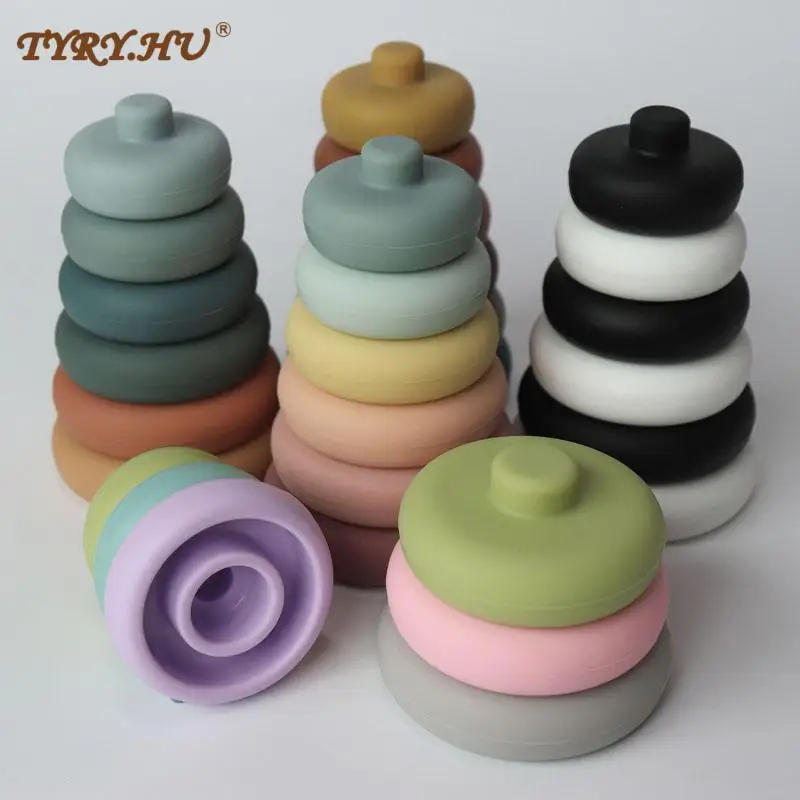 Обучающие игрушки по методике Монтессори, детские игрушки из силикона, круглые, цветные, интеллектуальный подарок, складная башня, игровой набор для детей
Обучающие игрушки по методике Монтессори, детские игрушки из силикона, круглые, цветные, интеллектуальный подарок, складная башня, игровой набор для детей