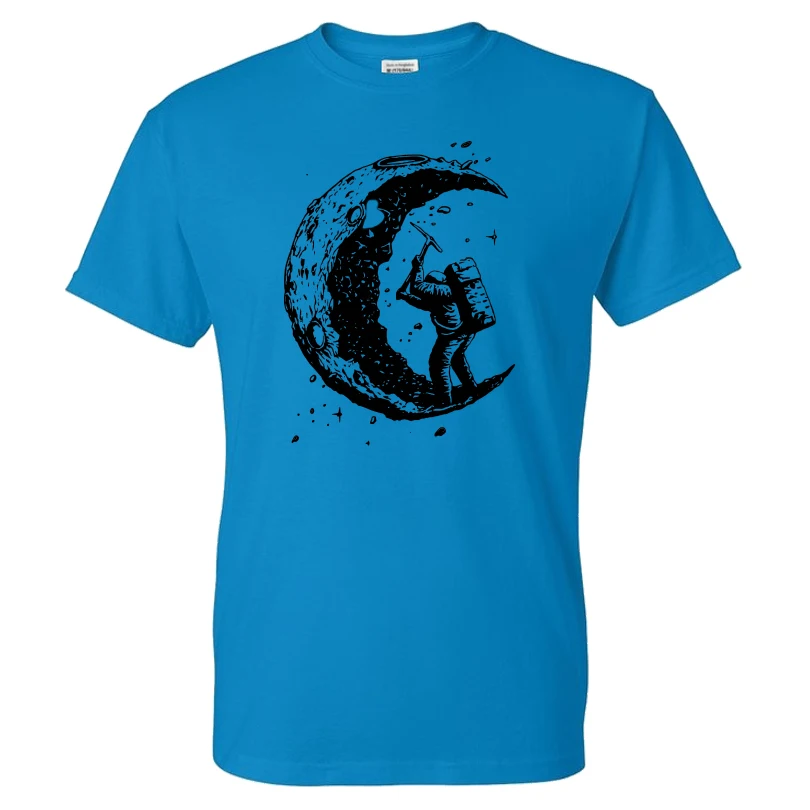 Women Men Fashion digging the Moon Pattern Print Short Sleeve Straight T Shirt Shirt O-Neck Short Sleeve Tshirt Cotton Shirt
Women Men Fashion digging the Moon Pattern Print Short Sleeve Straight T Shirt Shirt O-Neck Short Sleeve Tshirt Cotton Shirt