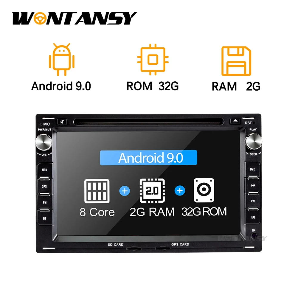 Wontansy android 9 0 автомобильный dvd для старого VW PASSAT B5 B6 транспортер T4/T5 Bora Passat Mk5 Golf Mk4 Polo