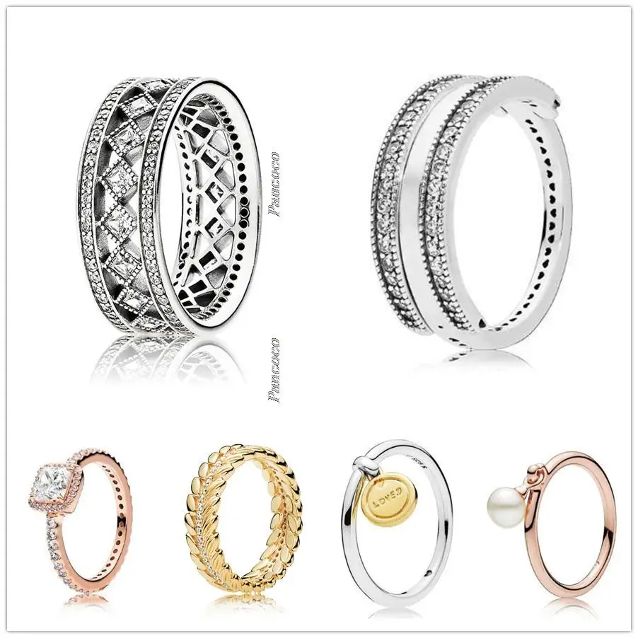 Original 925 Sterling Silver Rose Gold Four Claw Timeless Elegance Crystal Rings For Women Wedding Party Gift Fashion Jewelry
Original 925 Sterling Silver Rose Gold Four Claw Timeless Elegance Crystal Rings For Women Wedding Party Gift Fashion Jewelry