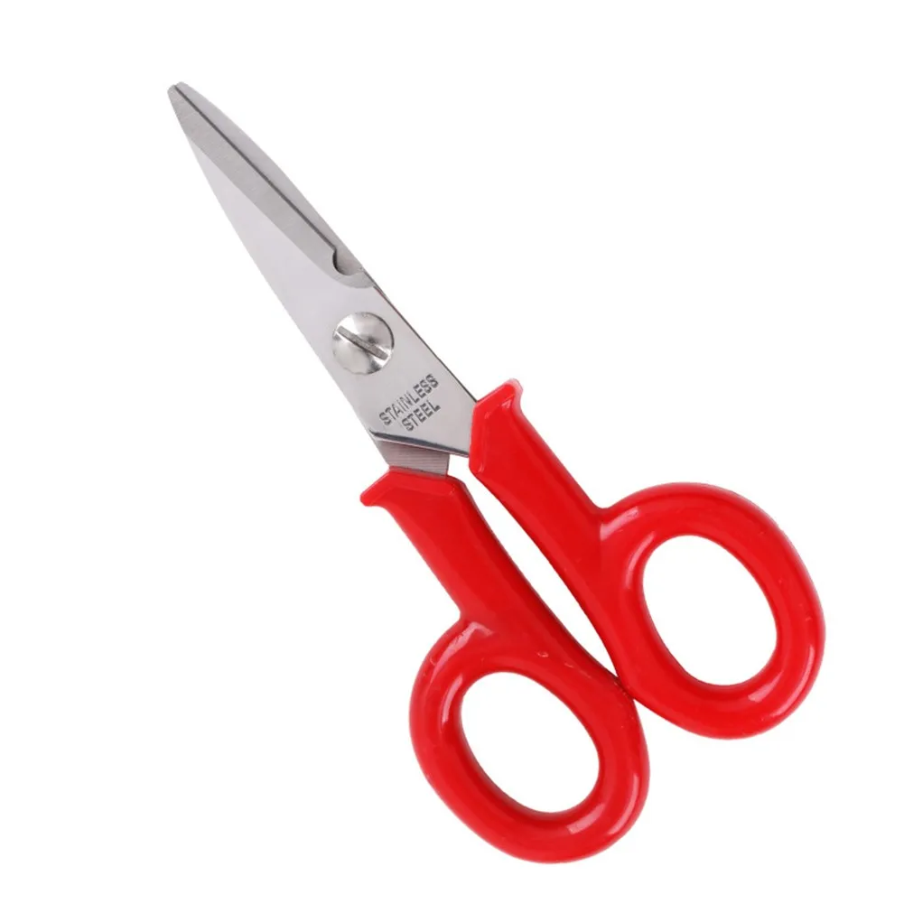 1 Pcs Electricians Scissors Stainless Steel Heavy Duty 140mm Cable Wire Strip Cutter Trimming Tools Hand Tools
1 Pcs Electricians Scissors Stainless Steel Heavy Duty 140mm Cable Wire Strip Cutter Trimming Tools Hand Tools