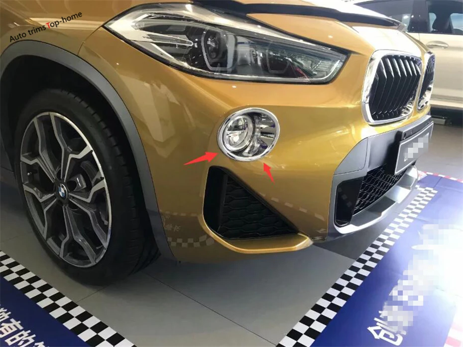 Yimaautotrims Front Fog Lights Lamp Decoration Ring Cover Trim For BMW X2 F39 2018 2019 2020 2021 ABS Exterior Chromium Styling
Yimaautotrims Front Fog Lights Lamp Decoration Ring Cover Trim For BMW X2 F39 2018 2019 2020 2021 ABS Exterior Chromium Styling
