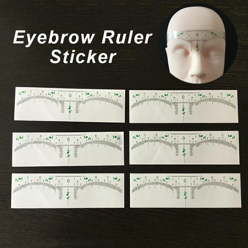 100pcs Microblading Disposable Eyebrow Measuring Stencil Sticker Ruler Permanent Makeup Tattoo Brow Shaping Tools PMU Supplies
100pcs Microblading Disposable Eyebrow Measuring Stencil Sticker Ruler Permanent Makeup Tattoo Brow Shaping Tools PMU Supplies