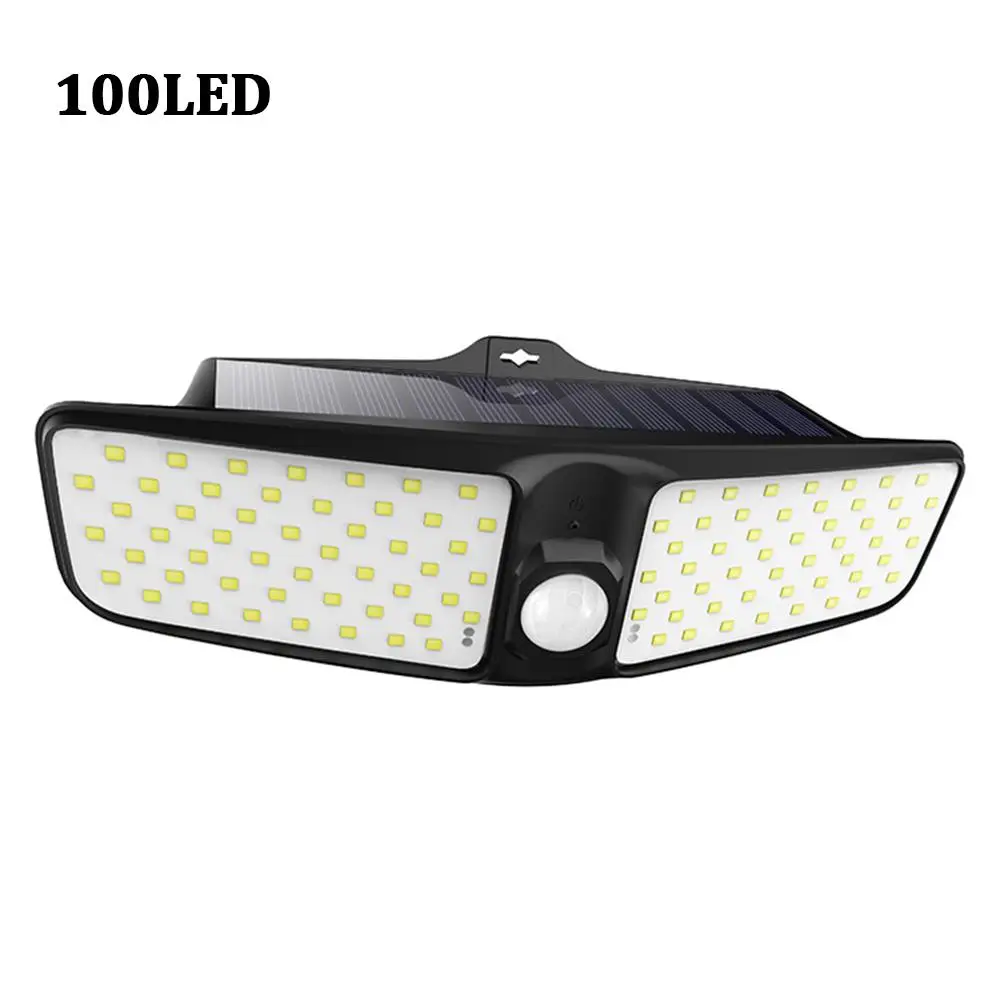 Durable Wall Light Solar Powered Energy Saving Street Lamp PIR Motion Sensor Spotlight Foldable 100 Led Waterproof Rotatable
Durable Wall Light Solar Powered Energy Saving Street Lamp PIR Motion Sensor Spotlight Foldable 100 Led Waterproof Rotatable