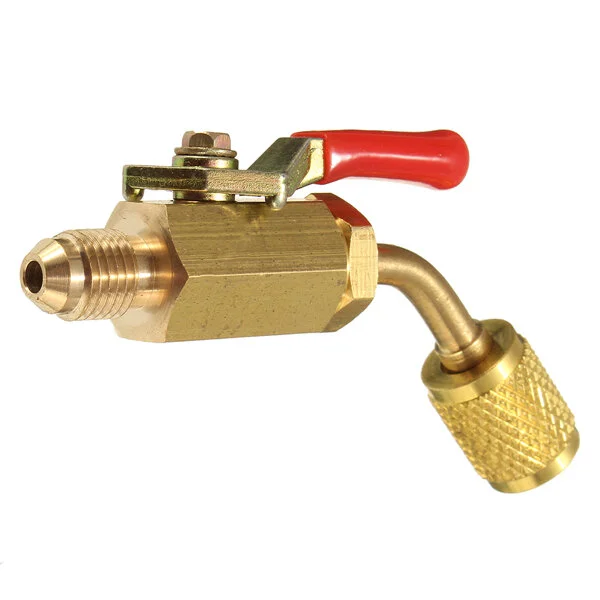 Красный латунный запорный клапан для шлангов A/C для зарядки HVAC 1/4 дюйма, хладагент переменного тока R410a R134a
Красный латунный запорный клапан для шлангов A/C для зарядки HVAC 1/4 дюйма, хладагент переменного тока R410a R134a