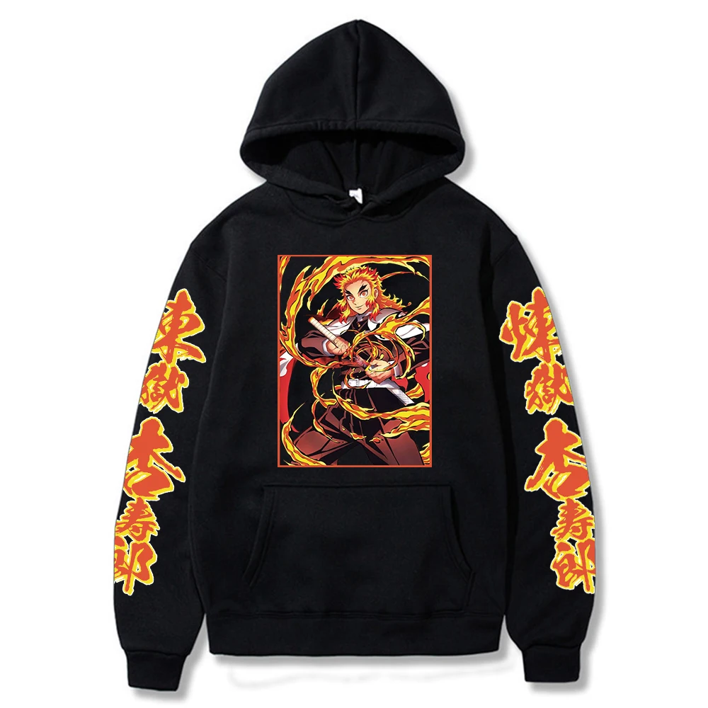 Anime Gift Demon Slayer Kimetsu No Yaiba Hoodie Rengoku Kyoujurou Sweatshirts Cozy Tops Sweatsuit Sudadera Felpa Moletom
Anime Gift Demon Slayer Kimetsu No Yaiba Hoodie Rengoku Kyoujurou Sweatshirts Cozy Tops Sweatsuit Sudadera Felpa Moletom