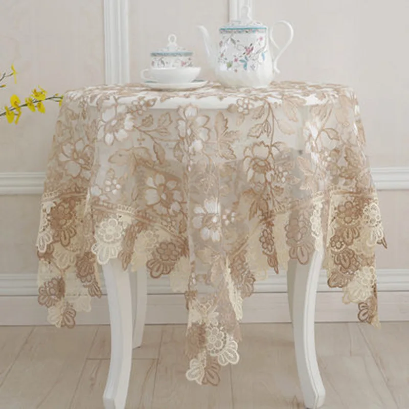 Garden Printing Round Tablecloth Lace Party Tablecloth European Country Style Tablecloth Dining Table Cover Elegant Tablecloth 
Garden Printing Round Tablecloth Lace Party Tablecloth European Country Style Tablecloth Dining Table Cover Elegant Tablecloth