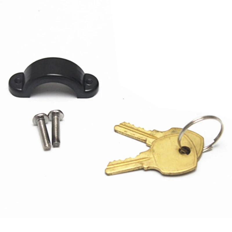 Universal Motorcycle Handlebar Shelf Bar Tube Helmet Lock with 2 Keys for 7/8 inch to 1-1/4 inch 25-32mm
Universal Motorcycle Handlebar Shelf Bar Tube Helmet Lock with 2 Keys for 7/8 inch to 1-1/4 inch 25-32mm