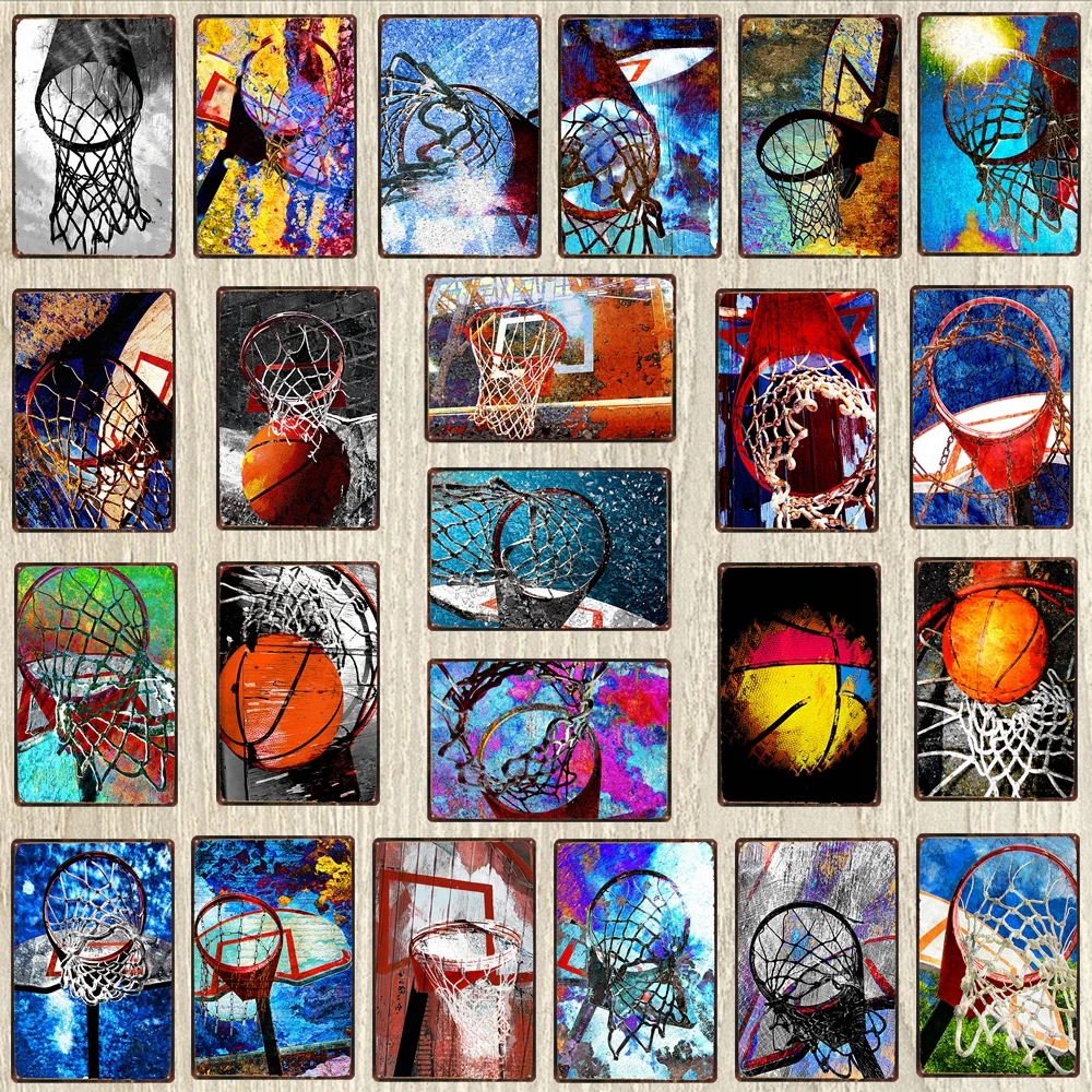 Sports Basketball Signs Plaque Metal Vintage Wall Bar Home Art Retro Restaurant Decor 30X20CM DU-7459A
Sports Basketball Signs Plaque Metal Vintage Wall Bar Home Art Retro Restaurant Decor 30X20CM DU-7459A