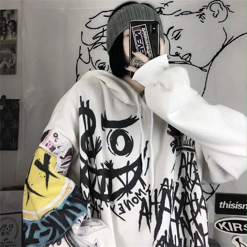 Gothic Japan Cartoon Hip Hop Hoodie Sweatshirt Oversize mans Spring Autumn Funny Punk Hoodies Tops Females Clothes Hoodie Girl
Gothic Japan Cartoon Hip Hop Hoodie Sweatshirt Oversize mans Spring Autumn Funny Punk Hoodies Tops Females Clothes Hoodie Girl