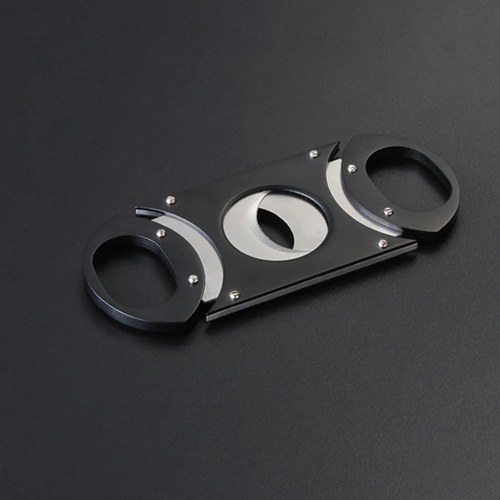 Painted Stainless Steel Cigar Scissors Double-blade Design Cigar Cutters Smoking Accessories
Painted Stainless Steel Cigar Scissors Double-blade Design Cigar Cutters Smoking Accessories
