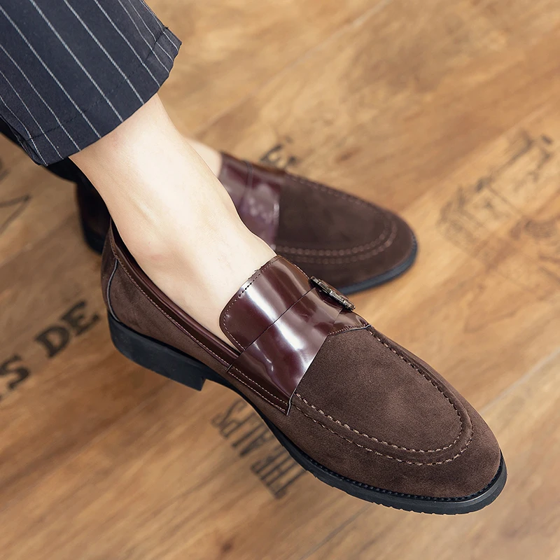 Fashion British Men's Loafer Breathable Casual Men's Leather Shoes Moccasin Homme Wedding Party Dress Shoes for Men 38-46
Fashion British Men's Loafer Breathable Casual Men's Leather Shoes Moccasin Homme Wedding Party Dress Shoes for Men 38-46