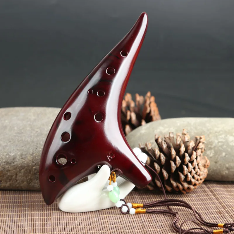 12 Holes Smoked Ocarina Submarine Style Musical Instrument Music Lover Beginner Instrument &T8
12 Holes Smoked Ocarina Submarine Style Musical Instrument Music Lover Beginner Instrument &T8
